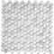 Apollo Tile Sample of Pearl River  11.8"x11.8" Penny Round Glass Mosaic Tile APLMOK99020EC05 Sample - alternate 1